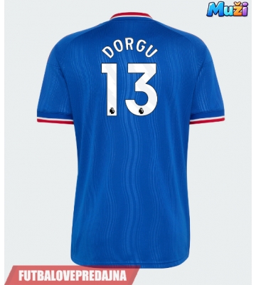 Lacne Muži Futbalové dres Manchester United Patrick Dorgu #13 2026-27 Krátky Rukáv - Preč